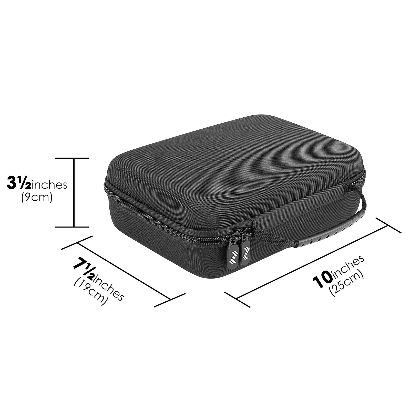 Musiin Premium velvet Hard Case Compatible with Zoom G1X Four case B1X A1X Guitar Bass Multi-Effects Processor Pedal cover(Black)