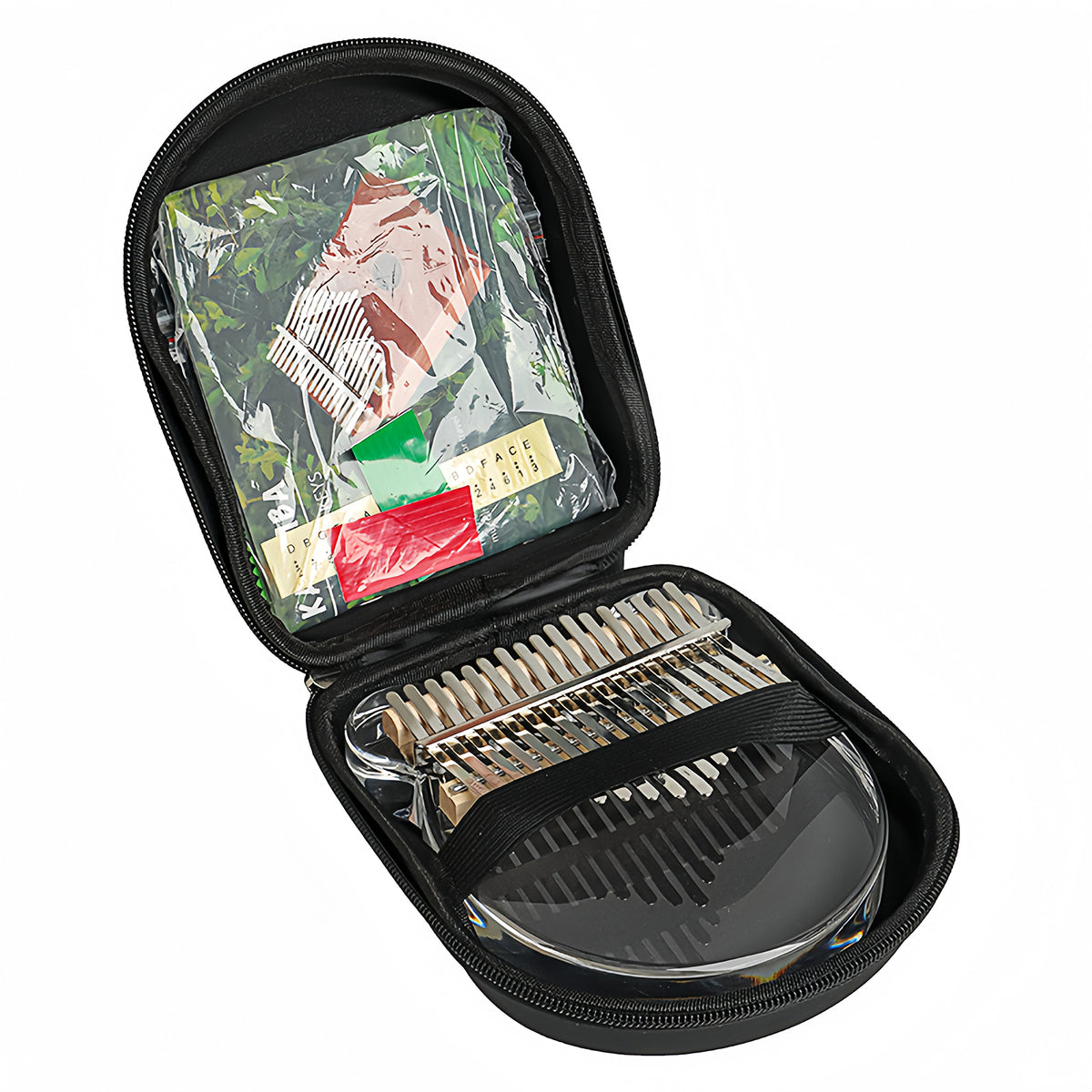 Musiin 17 Key Kalimba Case Thumb Piano Bag Shockproof Waterproof with handle