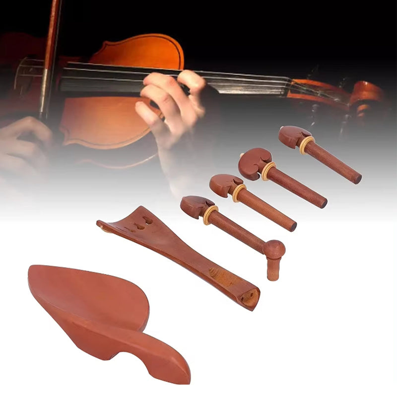 Violin Tuning Peg Part Perfect for 4/4 Violins Violin Parts Set Durable for Long Use