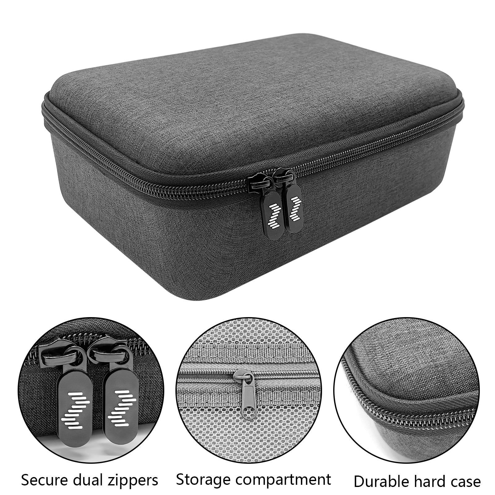 Musiin Hard Shell Case Compatible with SSL 2 or 2+ and SSL2 MKII and 2+ MKII Interface Audio Interface Cover, Protective Travel Case (Grey)