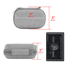 Musiin Compact In-Ear Monitor Earphone Case Compatible with Sony MDREX15AP,YINYOO CCZ Melody,Shure SE215-CL,KZ ZS10 Pro,Shure SE215-CL,MEE Audio M6 for Audio Stage and Studio