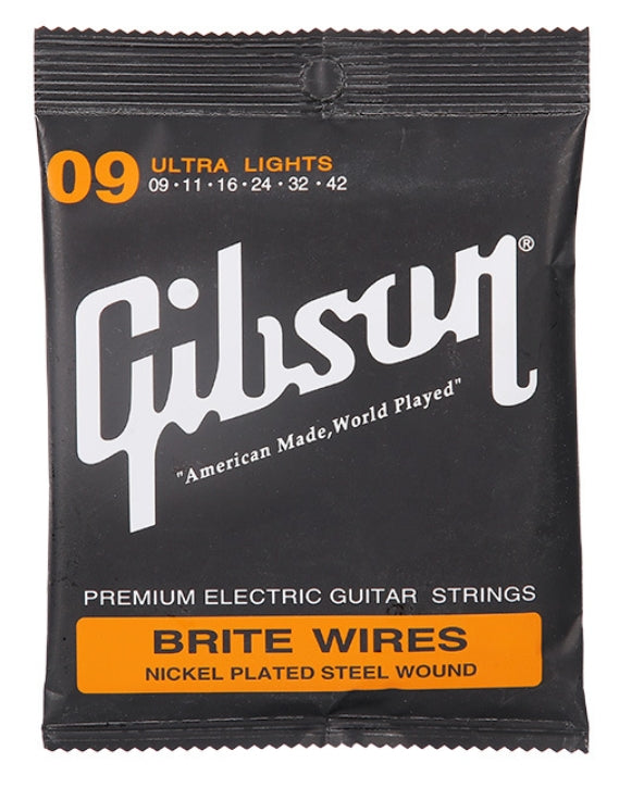 Folk Guitar Strings Gibson Guitar Strings Electric Guitar Strings Glbson Set Guitar Accessories（SEG-700UL nickel plated strings）