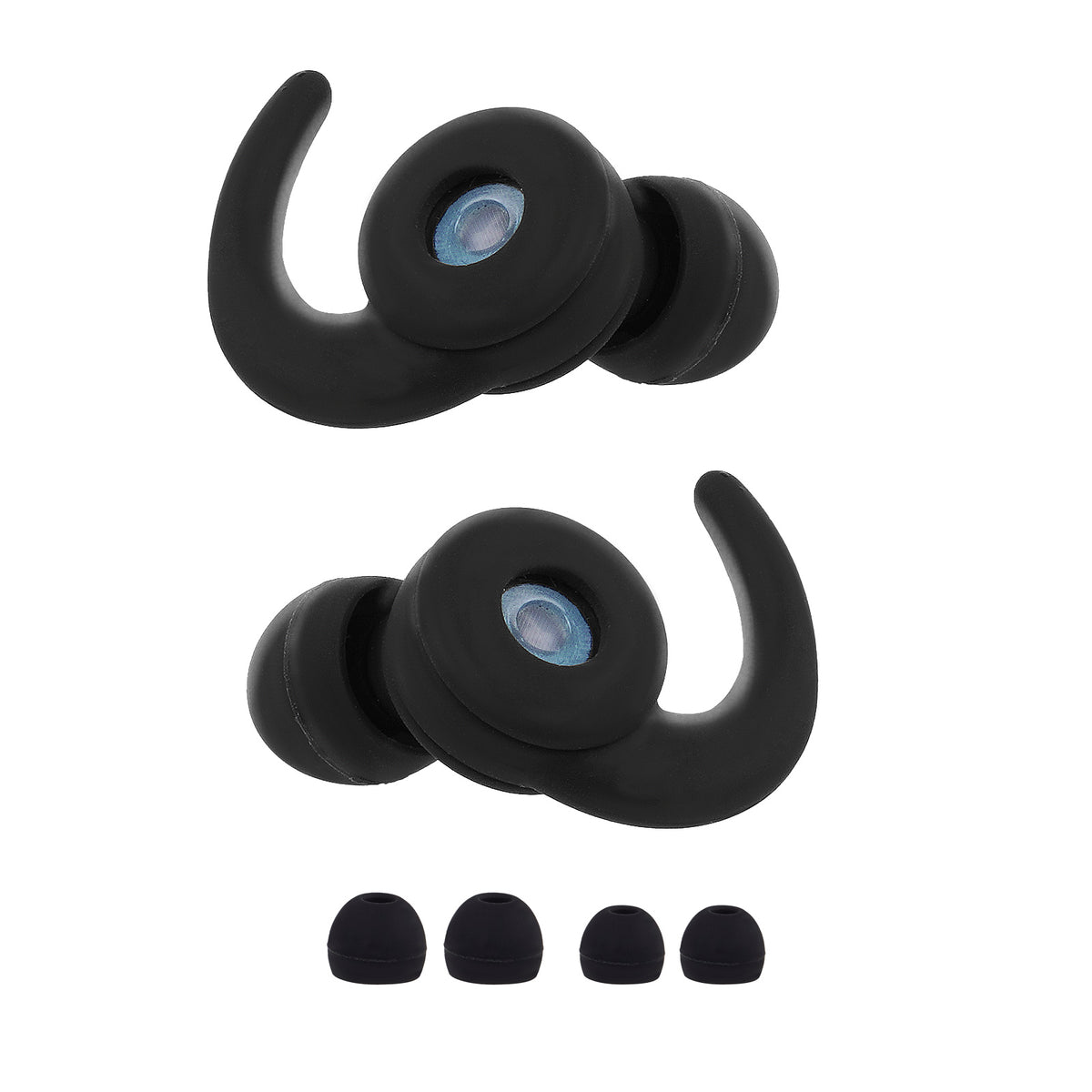 Reusable Noise Reduction Ear Plugs for Sleep, Swim, Travel, Work, Study, and Noisy Places, Comfortable and Noise Cancelling Ear Plugs