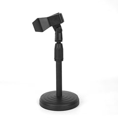 Musiin Multi-Function Desktop Microphone Stand, Adjustable Table Mic Stand with Microphone Clip