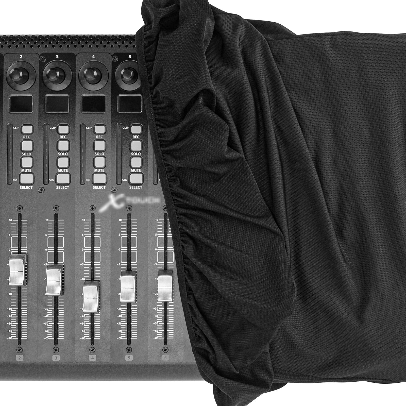 Musiin Audio Mixer Dust Cover Compatible with BEHRINGER X-Touch Chinlon Dust Cover - Precision Protection for Universal Home Studio Audio Mixer Midi Controller