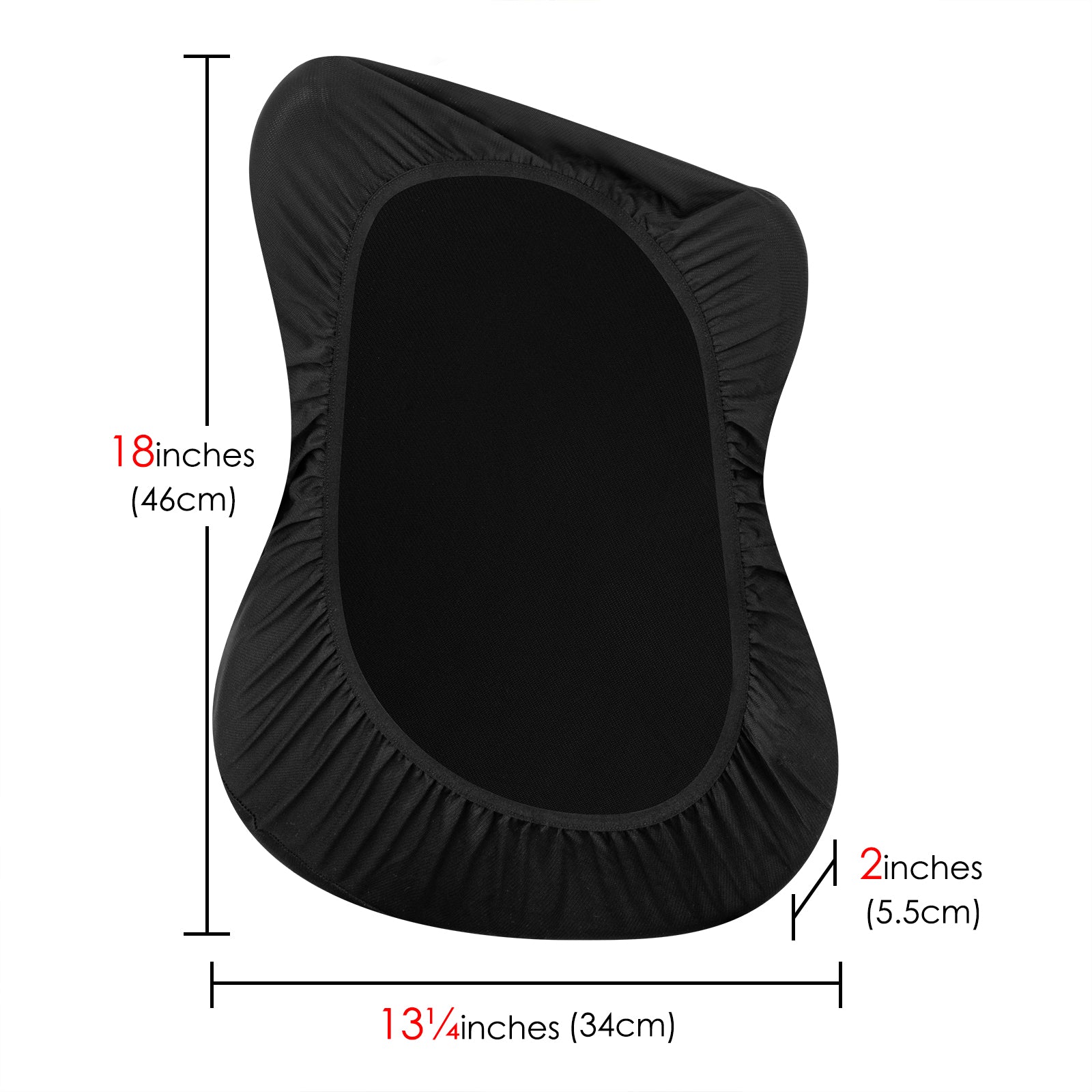 Musiin Premium Black Dust Cover for Electric and Bass Guitars - Tailored Protection compatible with Fender Gibson ibanez Donner Electric Bass Guitars（FG-M）